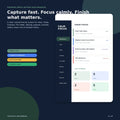 Calm Focus Task Manager - Premium Notion Template