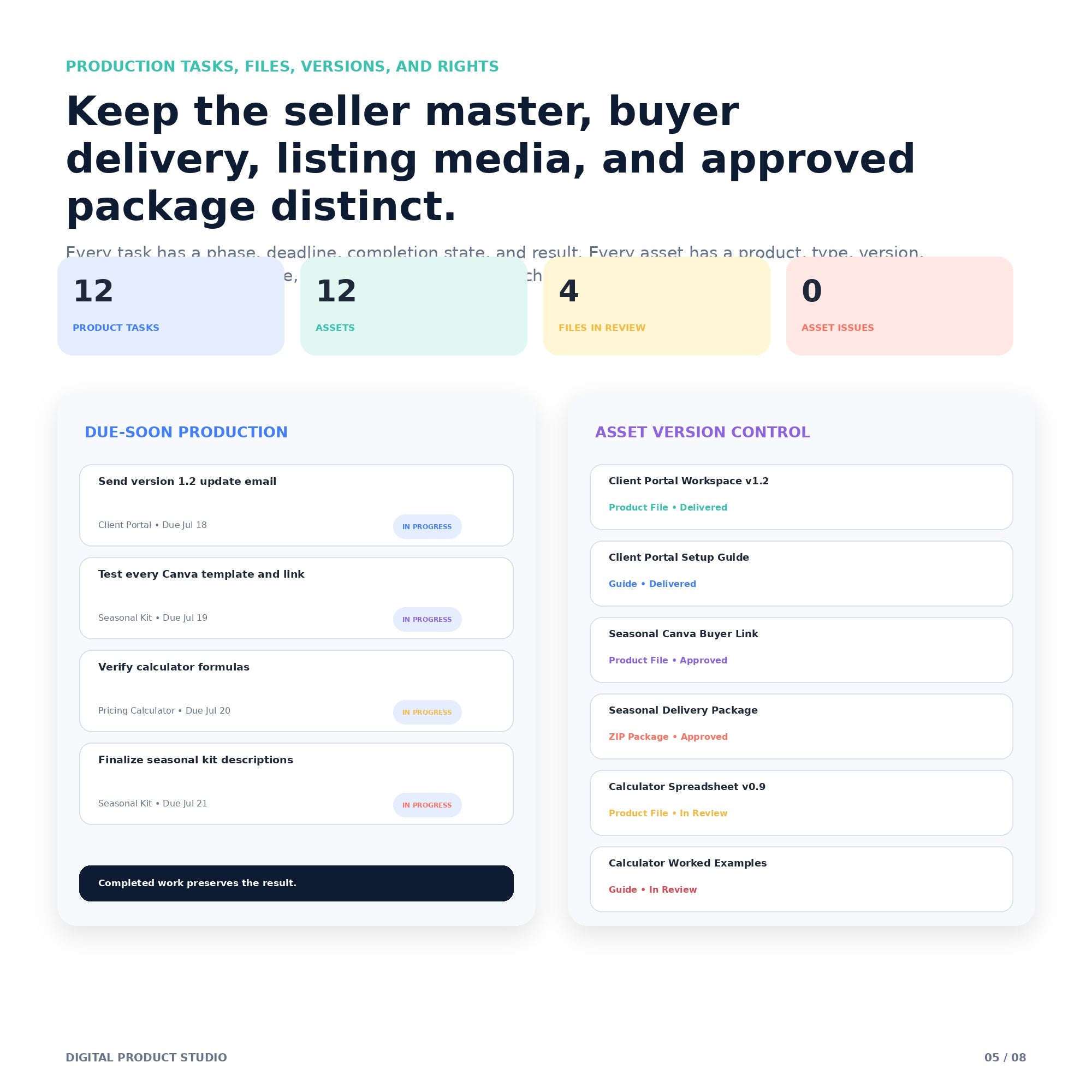 Digital Product Studio - Premium Notion Template