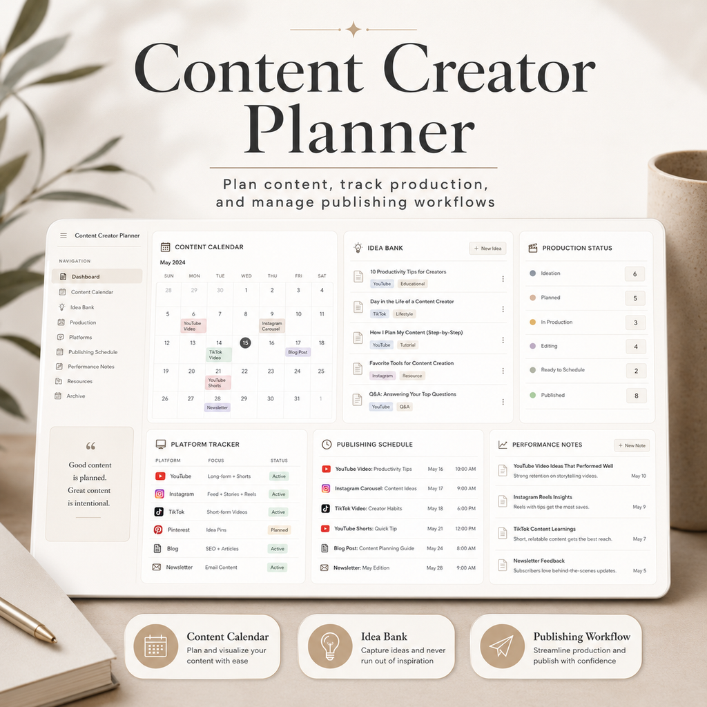 10 Premium Notion Business Templates Bundle