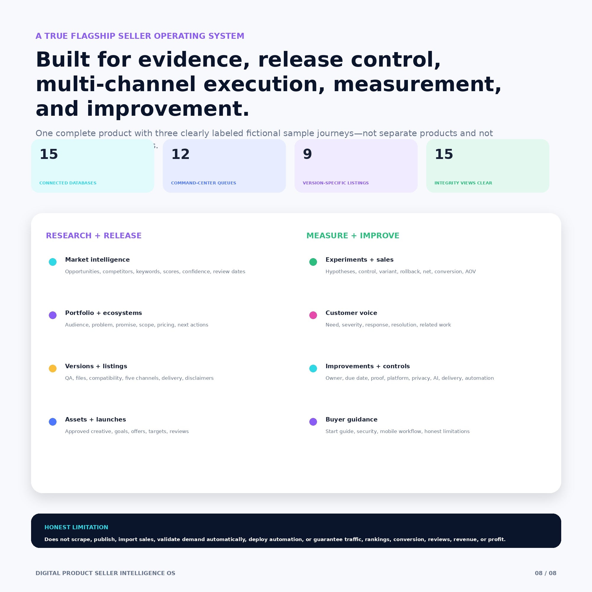 Digital Product Seller Intelligence OS — Flagship Notion Template