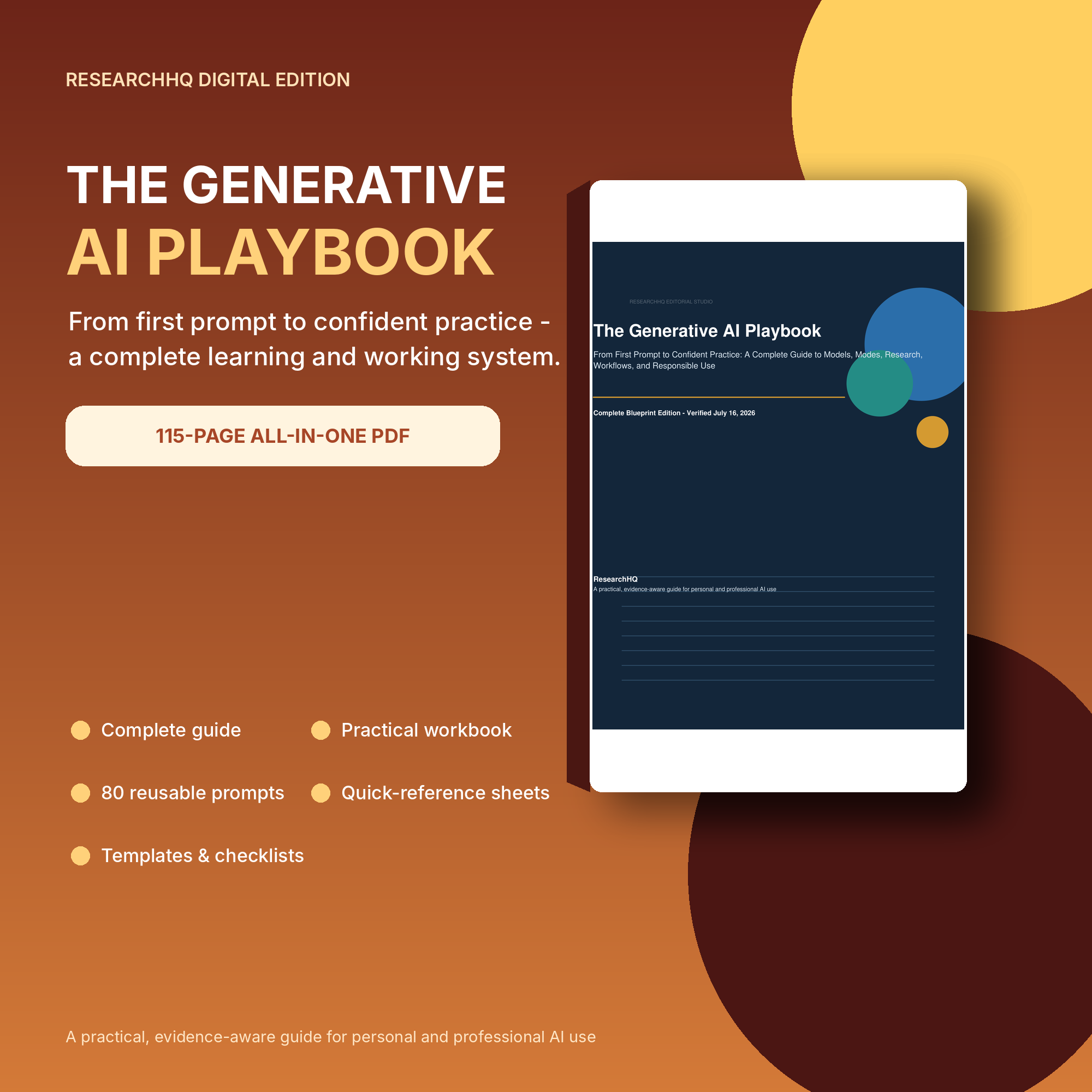 The Generative AI Playbook - Complete PDF eBook